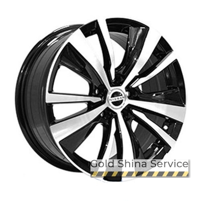 Replica Nissan NS3065 7.5x17 5x114.3 ET45 DIA66.1 BKF