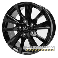 Replica Lexus R4001 8.5x20 5x150 ET40 DIA110.1 Black