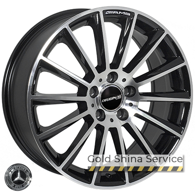 Zorat Wheels BK836B 7x16 5x112 ET37 DIA66.6