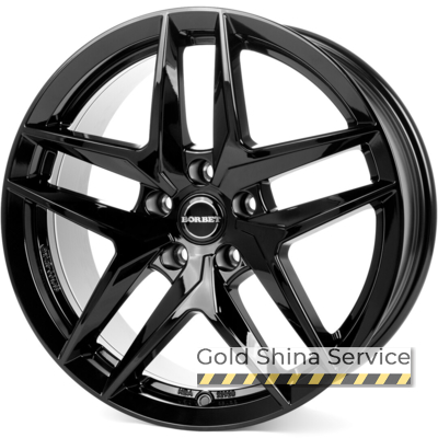 Диски Borbet Z 7.5x17 5x112 ET36 DIA66.5 Black