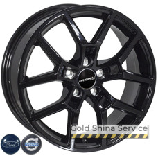 JH 15017 7x17 5x108 ET42 DIA63.4 Black