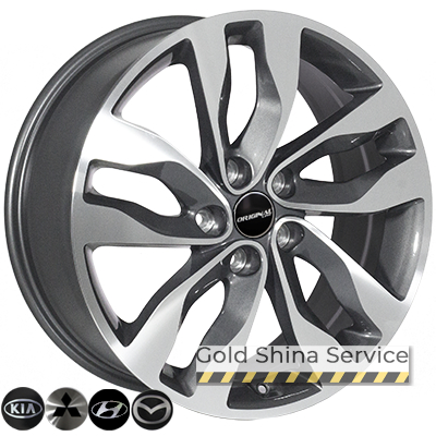 Диски JH 5532 7.5x18 5x114.3 ET46 DIA67.1 GMF