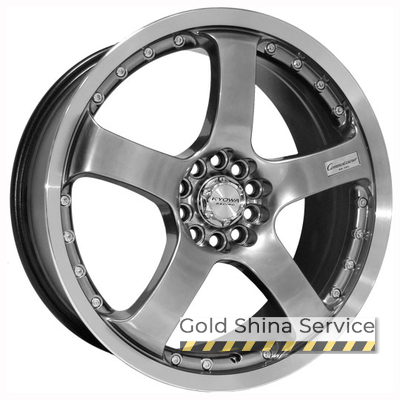 Диски Kyowa Racing KR-208 7.5x18 5x108 ET45 DIA73.1 HPBL