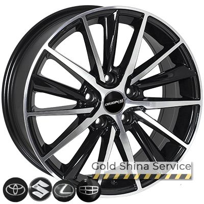 Zorat Wheels BK5809 7x17 5x114.3 ET40 DIA60.1