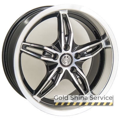Replica Toyota GT BK233 7.5x16 5x100 ET35 DIA60.1 BM