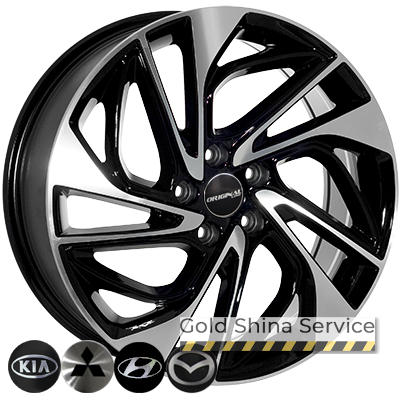 Диски ZF FE189 7x17 5x114.3 ET40 DIA67.1 BMF
