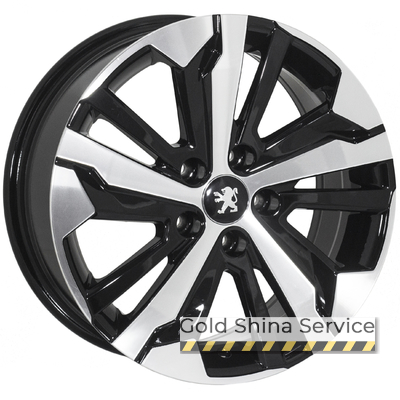 Zorat Wheels BK5837 7x16 5x108 ET40 DIA65.1 BP