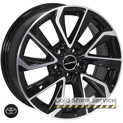 Zorat Wheels BK5463 7x17 5x114.3 ET40 DIA60.1 BP