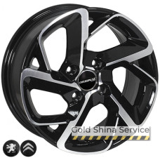 Zorat Wheels BK5714 6.5x15 4x108 ET25 DIA65.1 BP Zorat Wheels BK5714 6.5x15 4x108 ET25 DIA65.1 BP