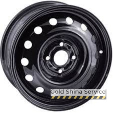 Steel Trebl 53A35D 5.5x14 4x100 ET35 DIA57.1 Black