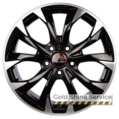 Диски Remain R152 7x17 5x112 ET50 DIA57.1 Алмаз черн