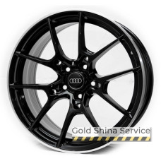 Replica Audi KW11 7.5x17 5x112 ET35 DIA66.6 MBL Replica Audi KW11 7.5x17 5x112 ET35 DIA66.6 MBL
