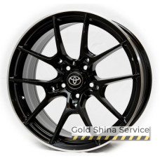 Replica Toyota KW11 7.5x17 5x114.3 ET35 DIA73.1 MBL Replica Toyota KW11 7.5x17 5x114.3 ET35 DIA73.1 MBL