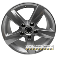 Volkswagen OEM 7p6601025a 7.5x17 5x130 ET50 DIA71.6 Gray