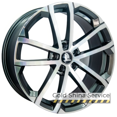 Replica Skoda GT DIM5088 7.5x18 5x112 ET43 DIA57.1 Gloss Gr