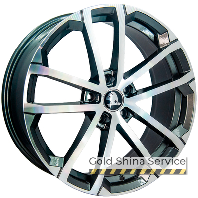 Replica Volkswagen GT DIM5088 7.5x18 5x112 ET43 DIA57.1 Gloss Gr