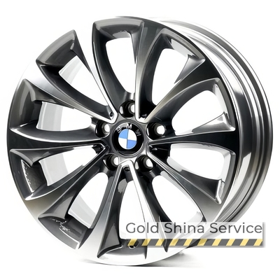 Replica B5525 8x18 5x120 ET30 DIA72.5 GGMF