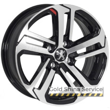 Zorat Wheels ZW-BK5447 6.5x15 4x108 ET25 DIA65.1