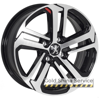 Zorat Wheels ZW-BK5447 6.5x15 4x108 ET25 DIA65.1