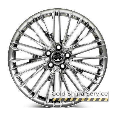 Replica TY921 8x19 5x114.3 ET38 DIA60.1 Chrome-Sil