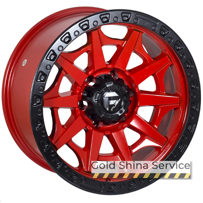 JH OR003 9x18 6x139.7 ET-10 DIA110.1 Red matt
