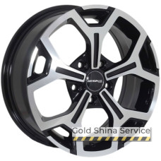 Zorat Wheels BK5409 6.5x16 5x114.3 ET50 DIA66.1 BP Zorat Wheels BK5409 6.5x16 5x114.3 ET50 DIA66.1 BP