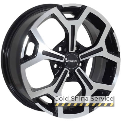 Zorat Wheels BK5409 6.5x16 5x114.3 ET50 DIA66.1 BP