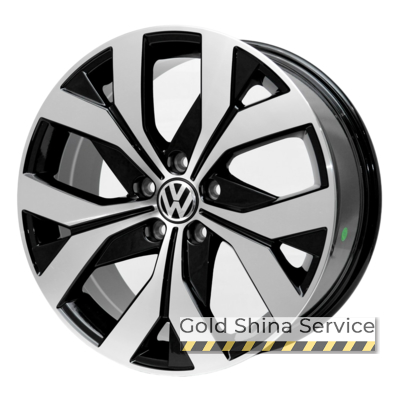 Replica Volkswagen R617 8x18 5x112 ET44 DIA0 BMF