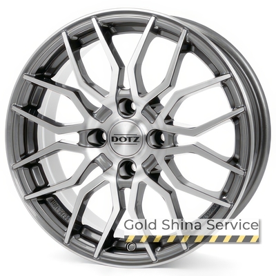 Dotz LimeRock gunmetal 6.5x16 4x108 ET20 DIA65.1 GM