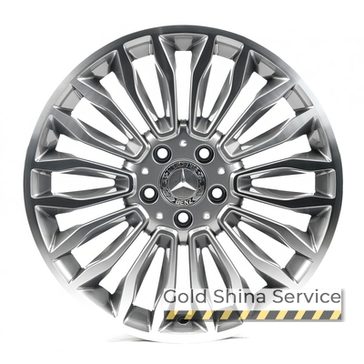Replica MR1490 7.5x18 5x112 ET52 DIA66.45 GGrayMF