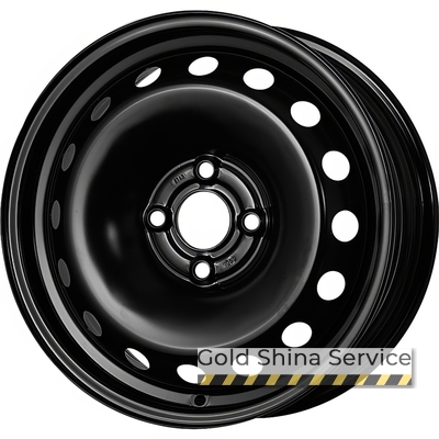 Magnetto Wheels R1-1593 6x15 4x100 ET43 DIA56.5 Black