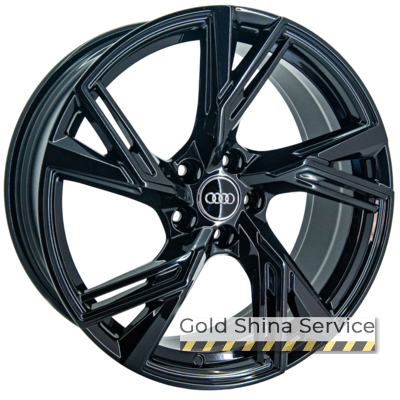 Replica Audi R6 8.5x19 5x112 ET30 DIA66.45 Black