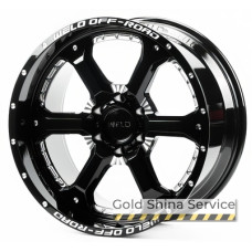 Off Road Wheels OW1 10x20 6x135 ET-12 DIA87.1 GBW/MS