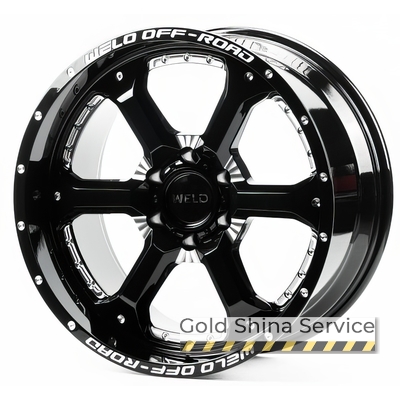 Off Road Wheels OW1 10x20 6x135 ET-12 DIA87.1 GBW/MS