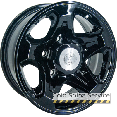 Replica Toyota GT 166168 7x16 5x150 ET0 DIA110.1 Black