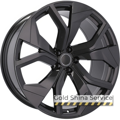 Racing line B1637 10x22 5x112 ET21 DIA66.6 BL