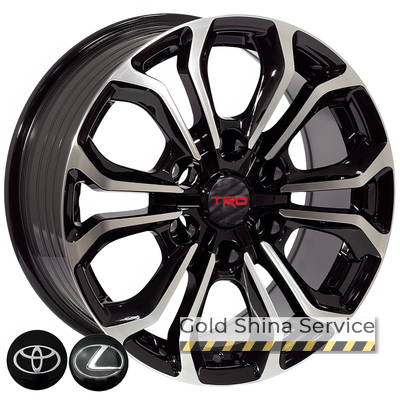 ZF FBX198 7.5x17 6x139.7 ET25 DIA110.1 BMF