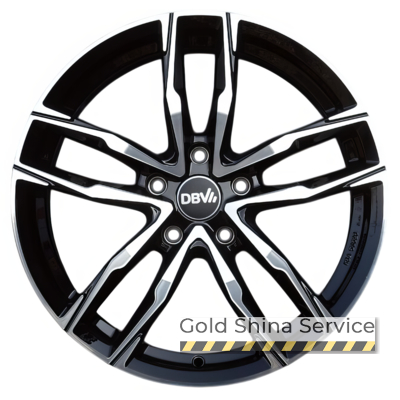DBV Vienna 8x18 5x120 ET35 DIA72.5 Black
