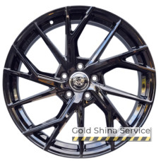 KONIGSRADER KR4 8.5x19 5x112 ET45 DIA66.6 Black
