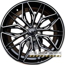 Flow Forming FF585 7.5x17 5x112 ET38 DIA66.6 Black