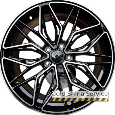 Flow Forming FF585 7.5x17 5x112 ET38 DIA66.6 Black