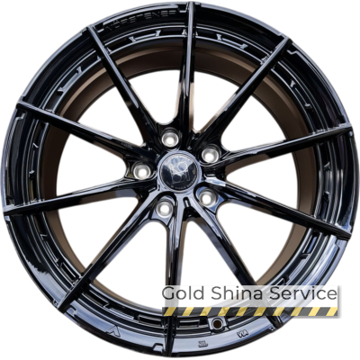 Flow Forming FF586 7.5x17 5x108 ET35 DIA73.1 Black