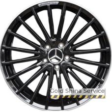 Replica 0235 8x18 5x112 ET45 DIA66.6 Black Replica 0235 8x18 5x112 ET45 DIA66.6 Black