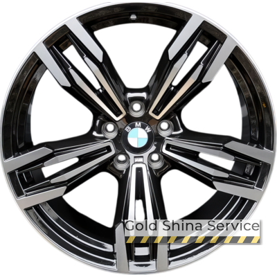 Replica D983 8.5x20 5x120 ET30 DIA72.6 Black