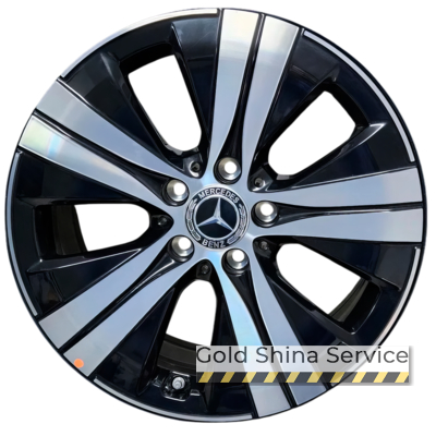 Mercedes OEM A2044017100 7x17 5x112 ET44.5 DIA66.6 Black