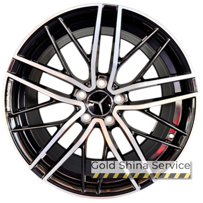 Replica 0354 8.5x18 5x112 ET45 DIA66.6 Black