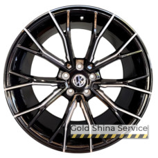 Replica 0220 8.5x19 5x112 ET26 DIA66.6 Black