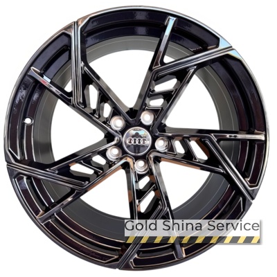 Replica 5611 8.5x19 5x112 ET40 DIA66.5 Black