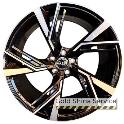 Replica D5452 9x20 5x112 ET30 DIA66.5 Black