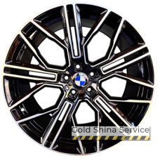 Replica 312 8.5x20 5x112 ET30 DIA66.6 Black